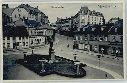 Meerane Meerane Bismarckplatz x / Meerane /Zwickau LKR