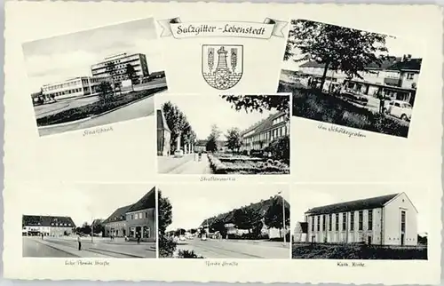 Lebenstedt Lebenstedt Schoelkegraben Staatsbank * / Salzgitter /Salzgitter Stadtkreis