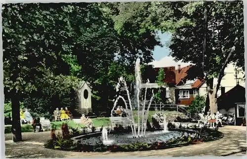 Altenau Harz Altenau Harz Leuchtspringbrunnen * / Altenau /Goslar LKR