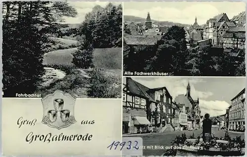 Grossalmerode Grossalmerode Fahrbachtal Rathaus * / Grossalmerode /Werra-Meissner-Kreis LKR