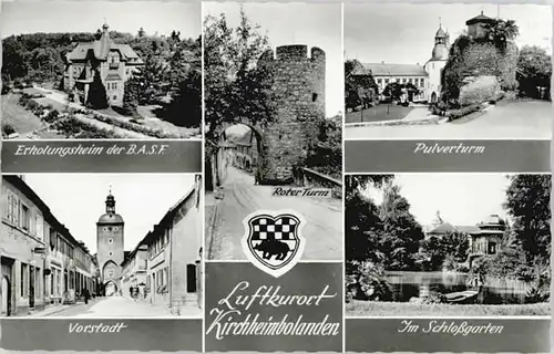 Kirchheimbolanden Kirchheimbolanden Pulverturm Schlossgarten * / Kirchheimbolanden /Donnersbergkreis LKR
