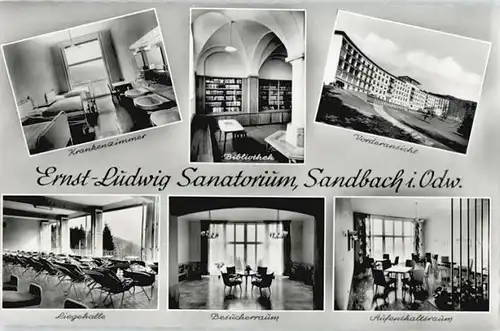 Sandbach Hessen Sandbach Hessen Ernst Ludwig Sanatorium * / Breuberg /Odenwaldkreis LKR