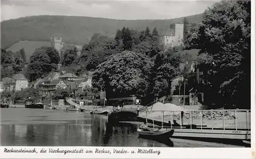 Neckarsteinach Neckarsteinach Vorderburg Mittelburg * / Neckarsteinach /Bergstrasse LKR