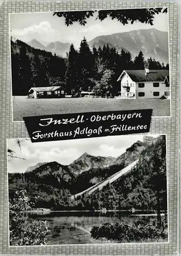 Inzell Inzell Forsthaus Adlgass Frillensee x / Inzell /Traunstein LKR