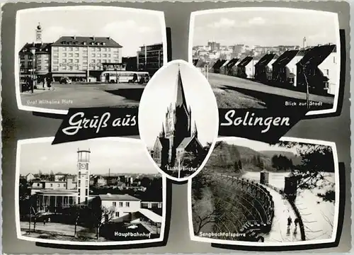 Solingen Graf Wilhelms Platz Hauptbahnhof x / Solingen /Solingen Stadtkreis
