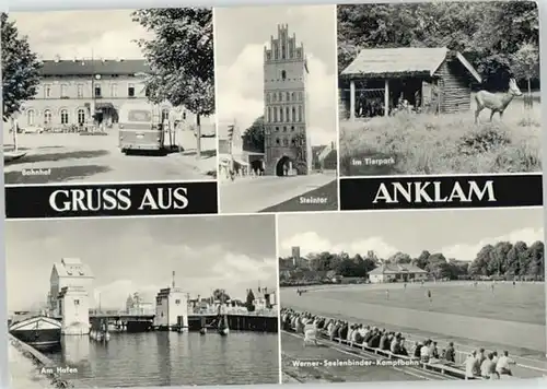 Anklam Anklam Steintor Tierpark Bahnhof Hafen x / Anklam /Ostvorpommern LKR