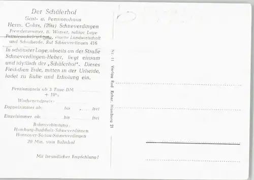 Schneverdingen Schneverdingen Schaeferhof * / Schneverdingen /Soltau-Fallingbostel LKR