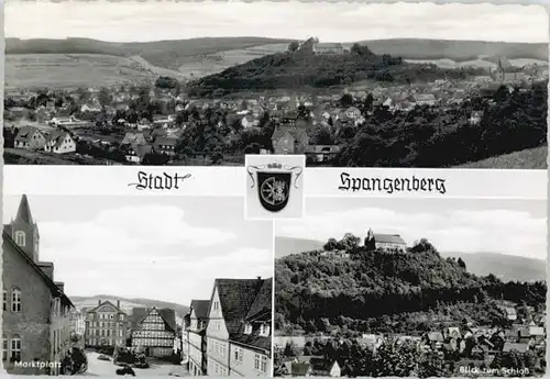 Spangenberg Hessen Spangenberg Marktplatz Schloss * / Spangenberg /Schwalm-Eder-Kreis LKR