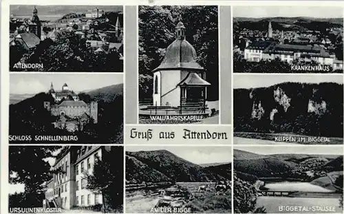 Attendorn Attendorn Schloss Schnellenberg Krankenhaus * / Attendorn /Olpe LKR