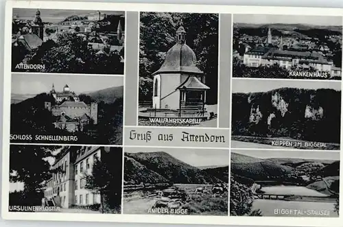 Attendorn Attendorn Schloss Schnellenberg Krankenhaus * / Attendorn /Olpe LKR