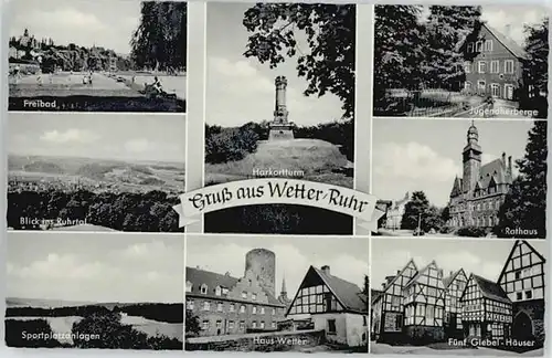 Wetter Ruhr Wetter Ruhr Harkortturm Haus Wetter Jugendherberge * / Wetter (Ruhr) /Ennepe-Ruhr-Kreis LKR