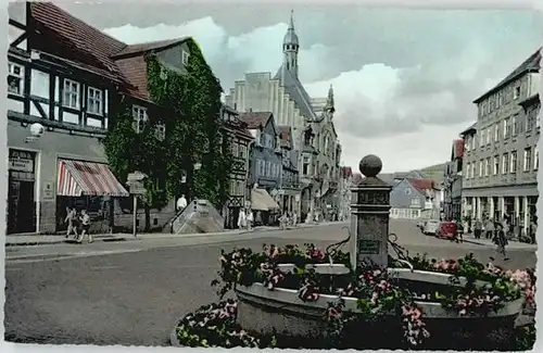 Grossalmerode Grossalmerode Marktplatz Brunnen Rathaus * / Grossalmerode /Werra-Meissner-Kreis LKR