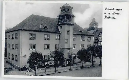 Witzenhausen Witzenhausen Rathaus * / Witzenhausen /Werra-Meissner-Kreis LKR