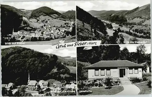 Sieber Sieber Kirche Lesehalle * / Herzberg am Harz /Osterode Harz LKR