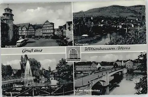 Witzenhausen Witzenhausen Parkplatz Werrabruecke * / Witzenhausen /Werra-Meissner-Kreis LKR