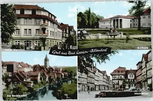 Bad Sooden-Allendorf Bad Sooden-Allendorf Hotel Werratal Marktplatz Kurhaus * / Bad Sooden-Allendorf /Werra-Meissner-Kreis LKR