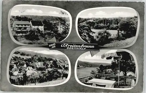 Breitenbrunn Odenwald Breitenbrunn Odenwald Gasthaus Pension Bergblick x / Luetzelbach /Odenwaldkreis LKR