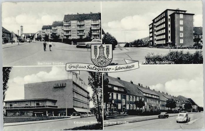 Lebenstedt Lebenstedt Berliner Strasse Bahnhof St Johannis Kirche
