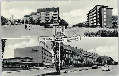 Lebenstedt Lebenstedt Berliner Strasse Kaufhaus Hertie Breite Strasse * / Salzgitter /Salzgitter Stadtkreis