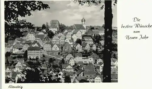 Altensteig Schwarzwald Altensteig Neujahrswuensche * / Altensteig /Calw LKR