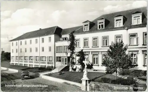Mingolsheim Mingolsheim Sanatorium St Rochus x / Bad Schoenborn /Karlsruhe LKR
