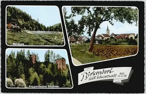 Birkendorf Birkendorf Waldbad Roggenbacher Schloesser * / uehlingen-Birkendorf /Waldshut LKR