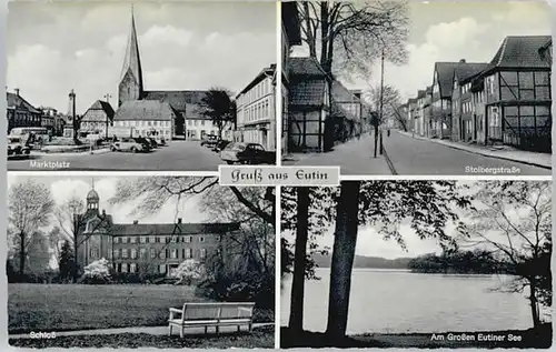 Eutin Eutin Marktplatz Schloss See Stolbergstrasse * / Eutin /Ostholstein LKR