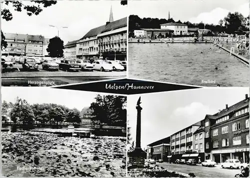 Uelzen Lueneburger Heide Uelzen Herzogenplatz Freibad Fischerhofteich * / Uelzen /Uelzen LKR