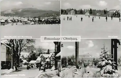 Braunlage Braunlage Elbingeroeder Strassec Wurmberg x / Braunlage Harz /Goslar LKR