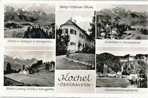 Kochel See Kochel See Walchenseekraaftwerke x / Kochel a.See /Bad Toelz-Wolfratshausen LKR