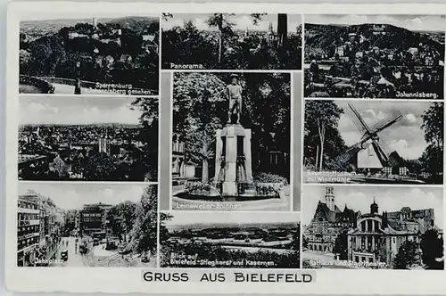 Bielefeld Bielefeld Sparrenburg Jahnplatz Johannisberg * / Bielefeld /Bielefeld Stadtkreis