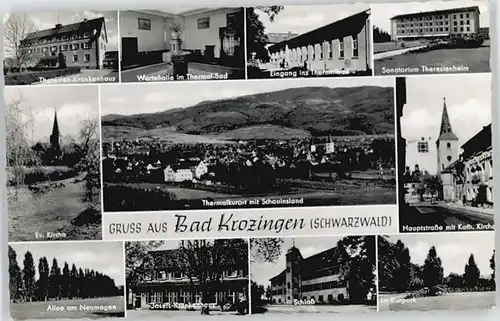 Bad Krozingen Bad Krozingen Sanatorium Theresienbad x / Bad Krozingen /Breisgau-Hochschwarzwald LKR