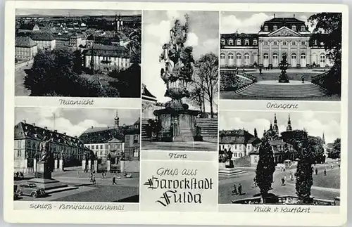 Fulda Fulda Schloss Bonifatius Denkmal  x / Fulda /Fulda LKR