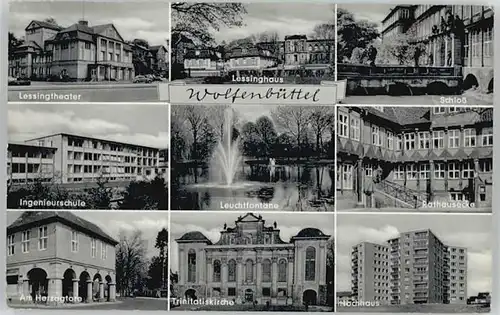 Wolfenbuettel Wolfenbuettel Lessing Theater Trinitis Kirche  x / Wolfenbuettel /Wolfenbuettel LKR