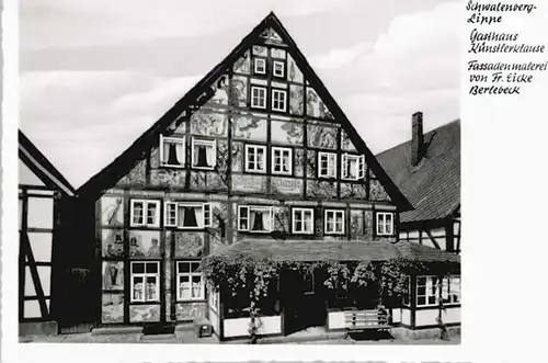 Schwalenberg Schwalenberg Gasthaus Kuenstlerklause * / Schieder-Schwalenberg /Lippe LKR