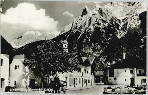 Mittenwald Bayern Mittenwald  x / Mittenwald /Garmisch-Partenkirchen LKR