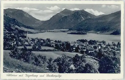 Schliersee Schliersee Jaegerkamp Brecherspitz * / Schliersee /Miesbach LKR