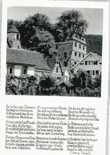 Luetzenhardter Hof Hirsau Hirsau-Luetzenhardter Hof Gedicht x / Calw /Calw LKR