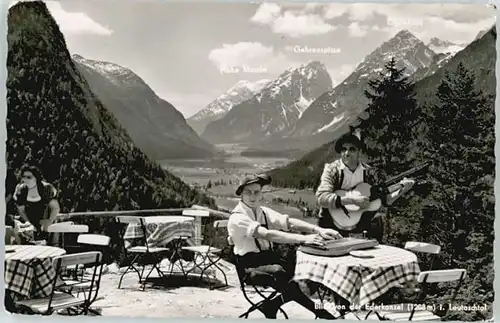 Mittenwald Bayern Mittenwald [Stempelabschlag] Ederkanzel x / Mittenwald /Garmisch-Partenkirchen LKR