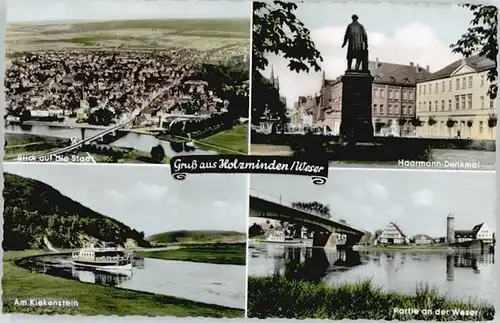 Holzminden Weser Holzminden Kiekenstein Haarmann Denkmal  * / Holzminden /Holzminden LKR