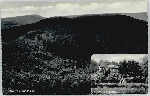 Salzhemmendorf Salzhemmendorf Gaststaette Kurhaus Osterwald * / Salzhemmendorf /Hameln-Pyrmont LKR