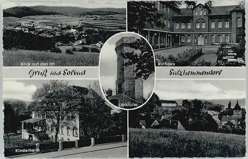 Salzhemmendorf Salzhemmendorf Loensturm Kinderheim  * / Salzhemmendorf /Hameln-Pyrmont LKR