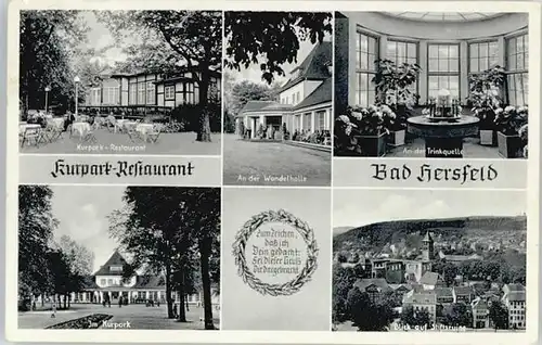 Bad Hersfeld Bad Hersfeld Kurpark Restaurant x / Bad Hersfeld /Hersfeld-Rotenburg LKR