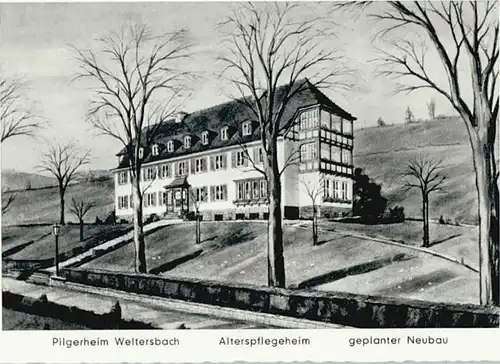 Weltersbach Witzhelden Weltersbach Witzhelden Pilgerheim Kuenstlerkarte  * / Leichlingen (Rheinland) /Rheinisch-Bergischer Kreis LKR