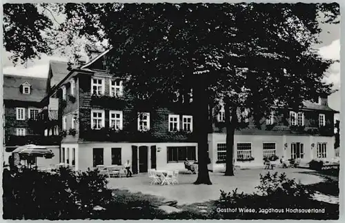 Fleckenberg Fleckenberg Jagdhaus Gasthof Wiese * / Schmallenberg /Hochsauerlandkreis LKR