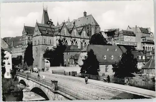 Marburg Lahn Marburg Lahnbruecke * / Marburg /Marburg-Biedenkopf LKR