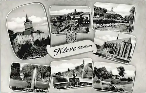 Kleve Kleve Schwanenburg Schusterkes Brunnen Moritzpark x / Kleve /Kleve LKR