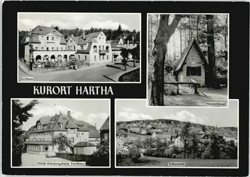 Hartha Tharandt Hartha Tharandt Erholungshaus Forsthaus x / Tharandt /Saechsische Schweiz-Osterzgebirge LKR