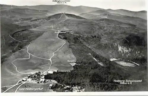 Feldberg Schwarzwald Feldberg Schwarzwald Hotel Feldbergerhof Fliegeraufnahme  * / Feldberg (Schwarzwald) /Breisgau-Hochschwarzwald LKR