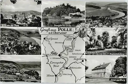 Polle Polle Hotel zur Burg * / Polle /Holzminden LKR